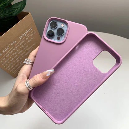 Simple and Luxurious Silicone Phone Case