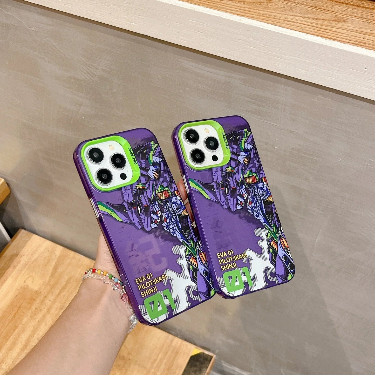 Cartoon Anime Ikari Shinji Phone Case