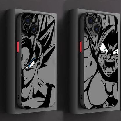 D-Dragon Ball Goku Frosted Translucent  Phone Case