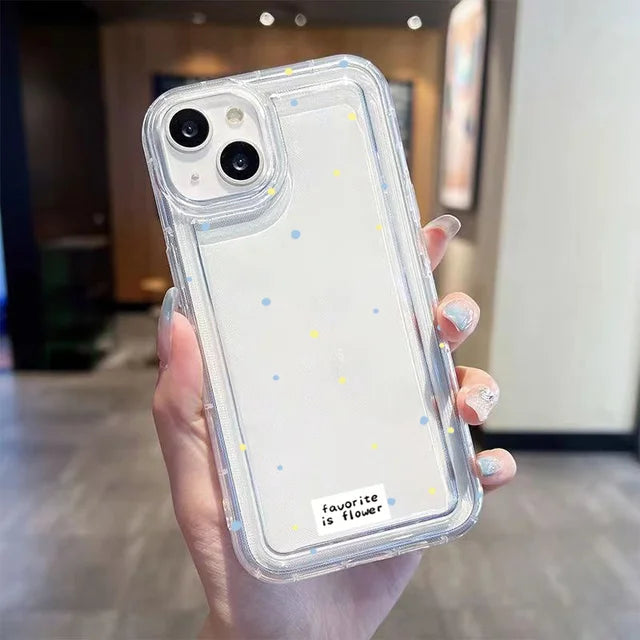 Small Flower Stars Soft Phone Case