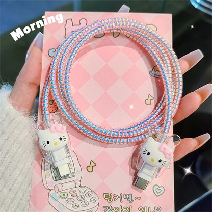 Hello Kitty Charger Data Cable IPhone