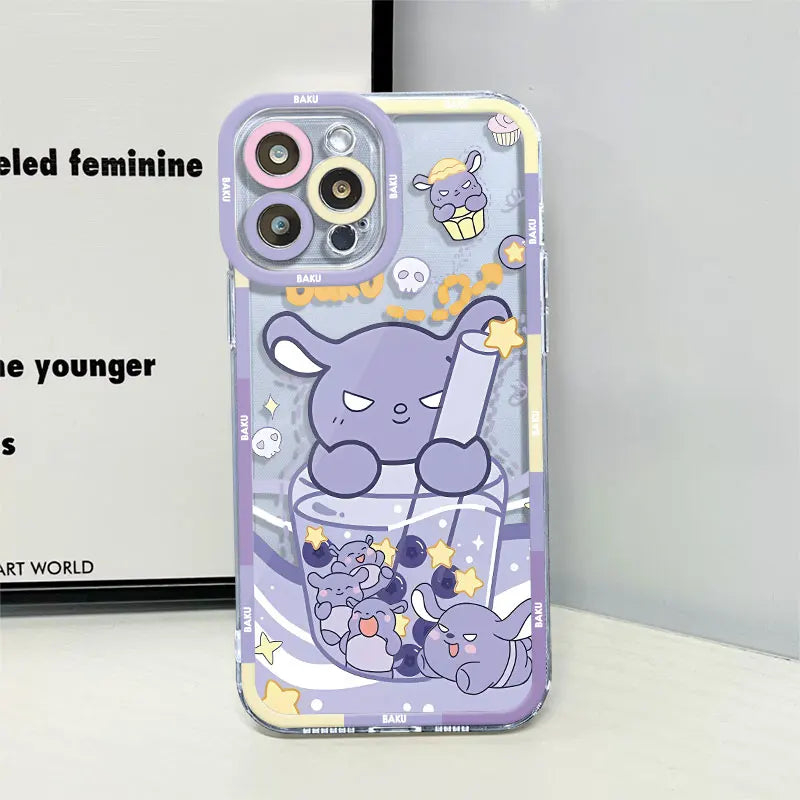 Cinnamoroll K-Kuromi Drinks Phone Case