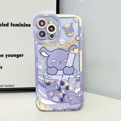 Cinnamoroll K-Kuromi Drinks Phone Case