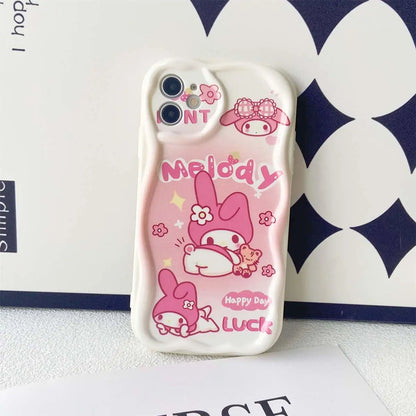 Kuromi Hello Kitty Bracket Bracelet Phone Case