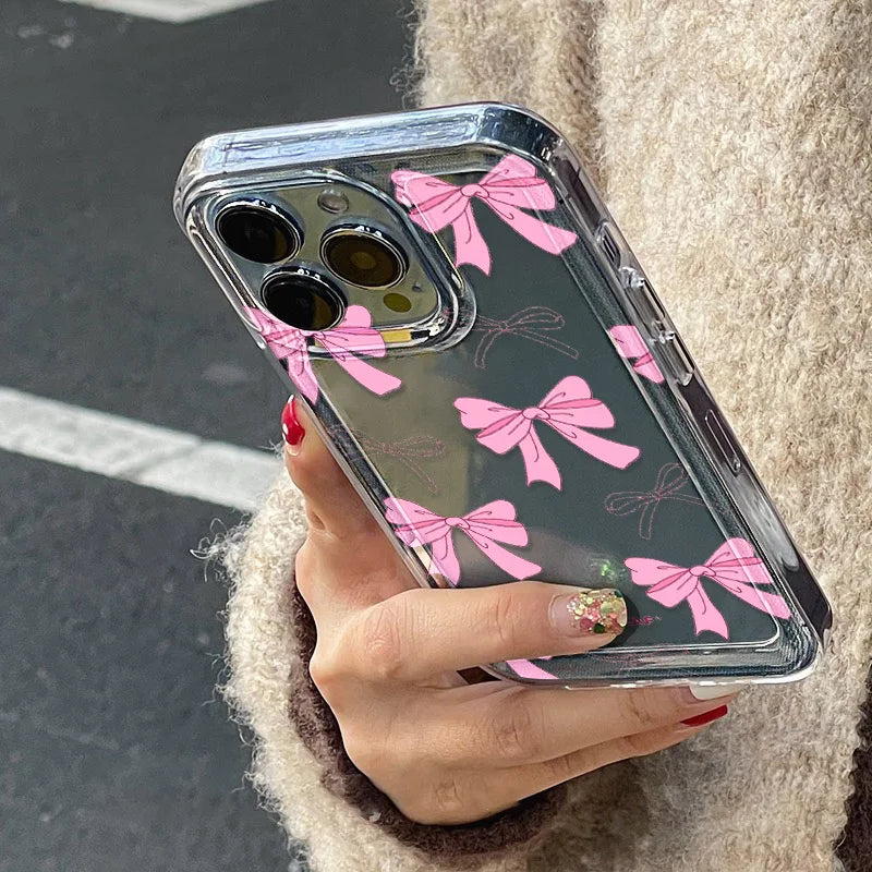 Cute Pink Bow Phone Case
