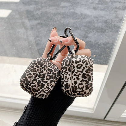 Leopard Print Earphone Airpod Case