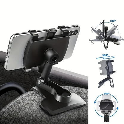 Angle-Adjustable Car Phone Mount
