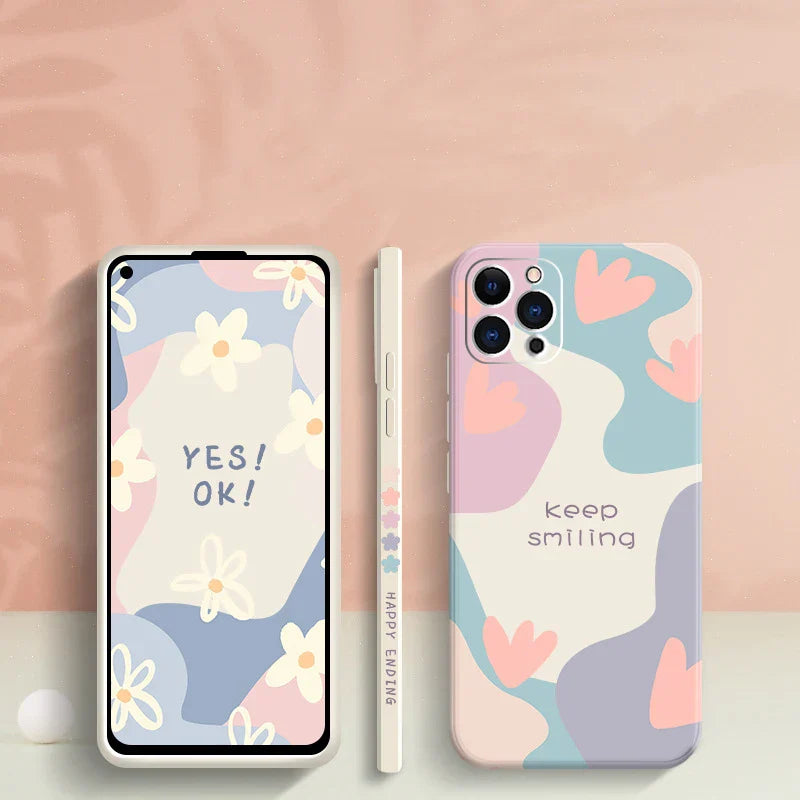 Cartoon Flower Phone Case