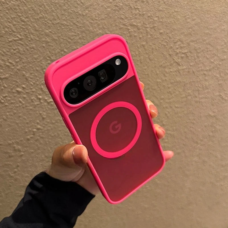 MagSafe Translucent Matte Magnetic Slim Case for Google Pixel