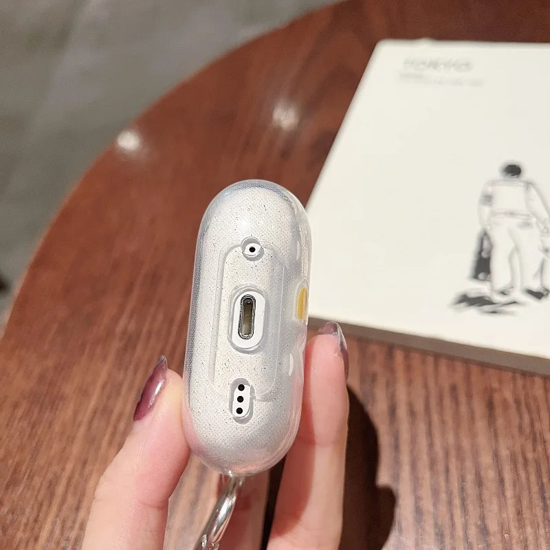 Glitter Shiny Cartoon Soft Silicone Airpod Case