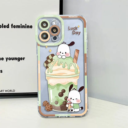 Cinnamoroll K-Kuromi Drinks Phone Case