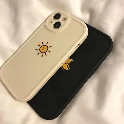 Simple Sun Moon Phone Case