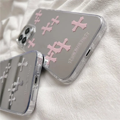 Makeup Mirror Jesus Christ Cross Phone Case
