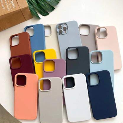 Simple and Luxurious Silicone Phone Case