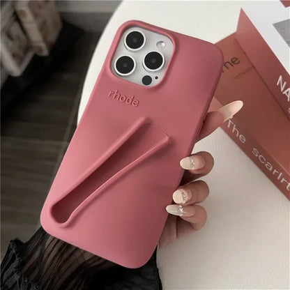Rhode Luxury Lipstick Silicone Phone Case