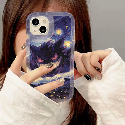 Oil Painting Pokemon Phone Case