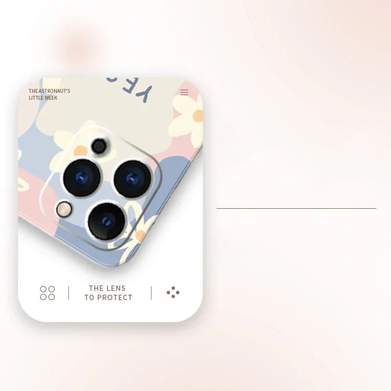 Cartoon Flower Phone Case