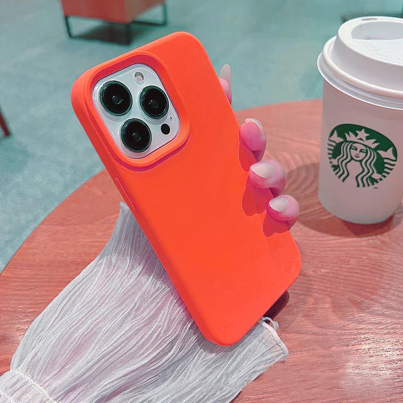 Simple and Luxurious Silicone Phone Case