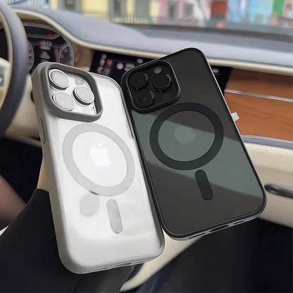 Matte Natural Titanium Magnetic Phone Case 16