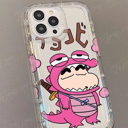 S-ShinChan Clear Phone Case