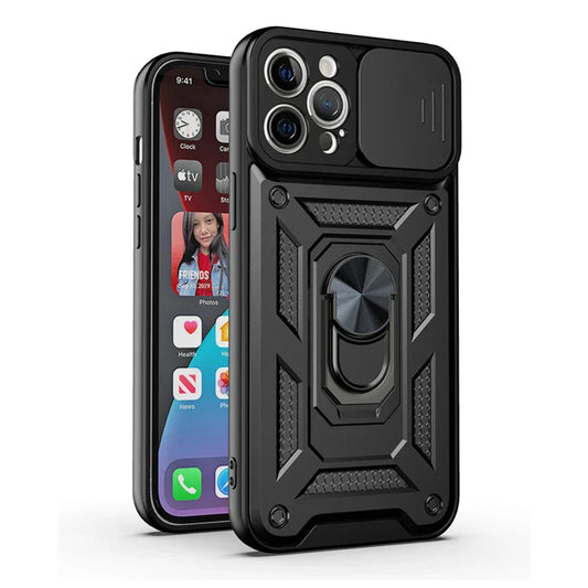 Camera Shockproof With Slide Cover Phone Case