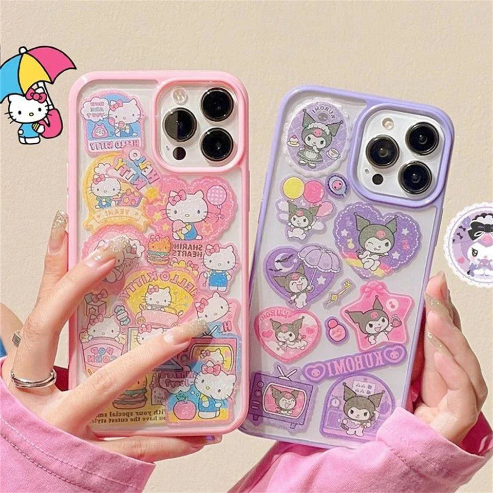 Sanrio Hello Kitty Kuromi Cartoon Phone Case