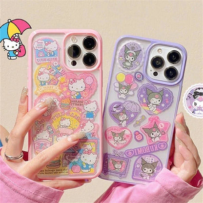 Sanrio Hello Kitty Kuromi Cartoon Phone Case