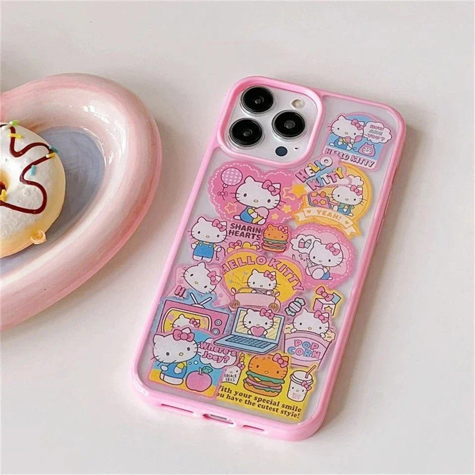 Sanrio Hello Kitty Kuromi Cartoon Phone Case