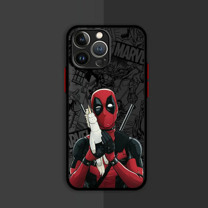 Marvel Deadpool Hard PC Luxury Matte Cover Phone Case