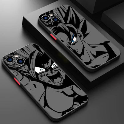 D-Dragon Ball Goku Frosted Translucent  Phone Case