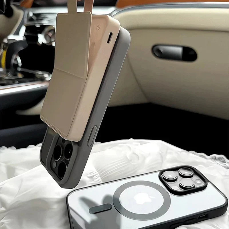 Matte Natural Titanium Magnetic Phone Case 16