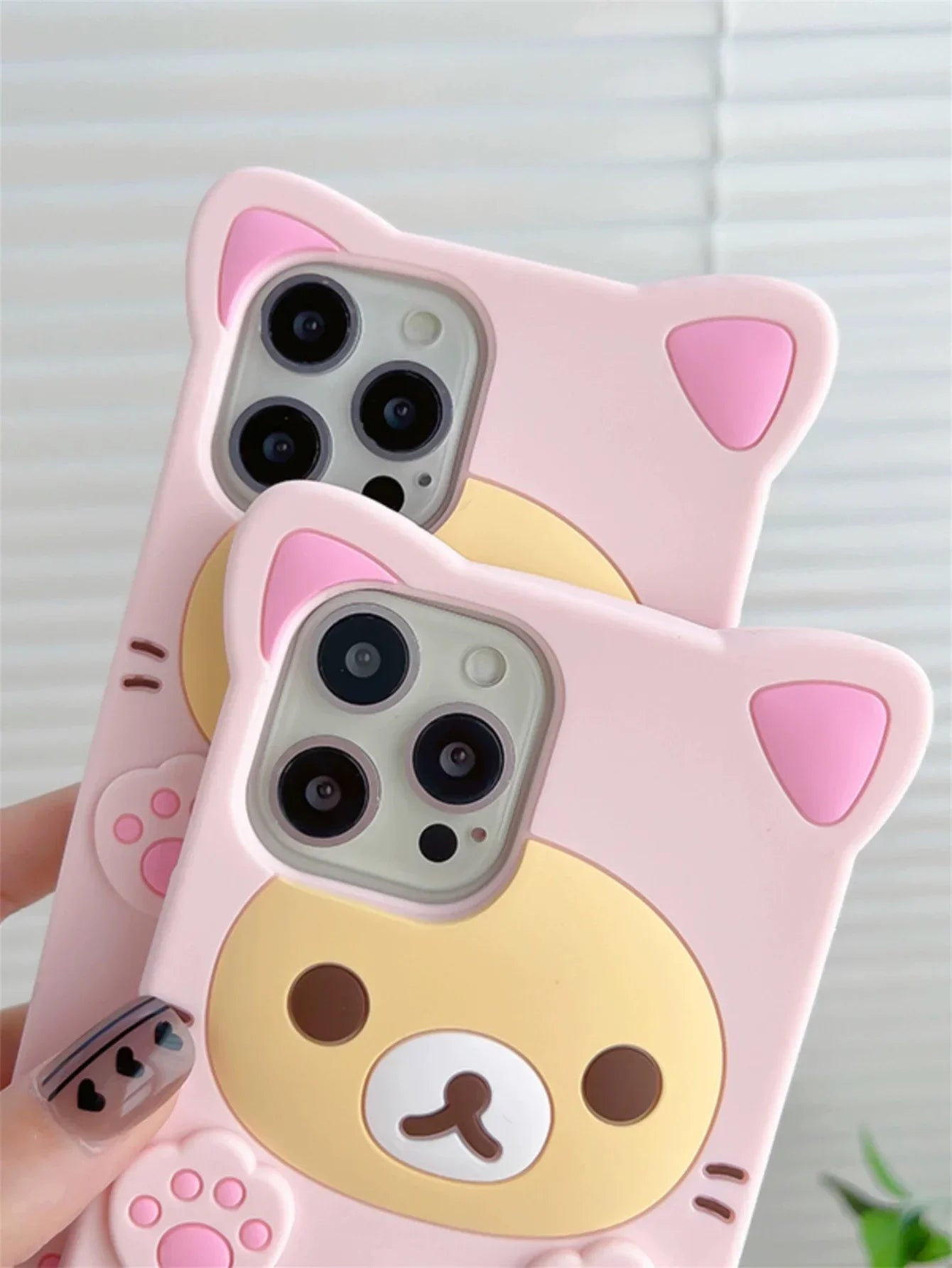 Cute Cartoon Teddy Bear Suitable  Phone Case