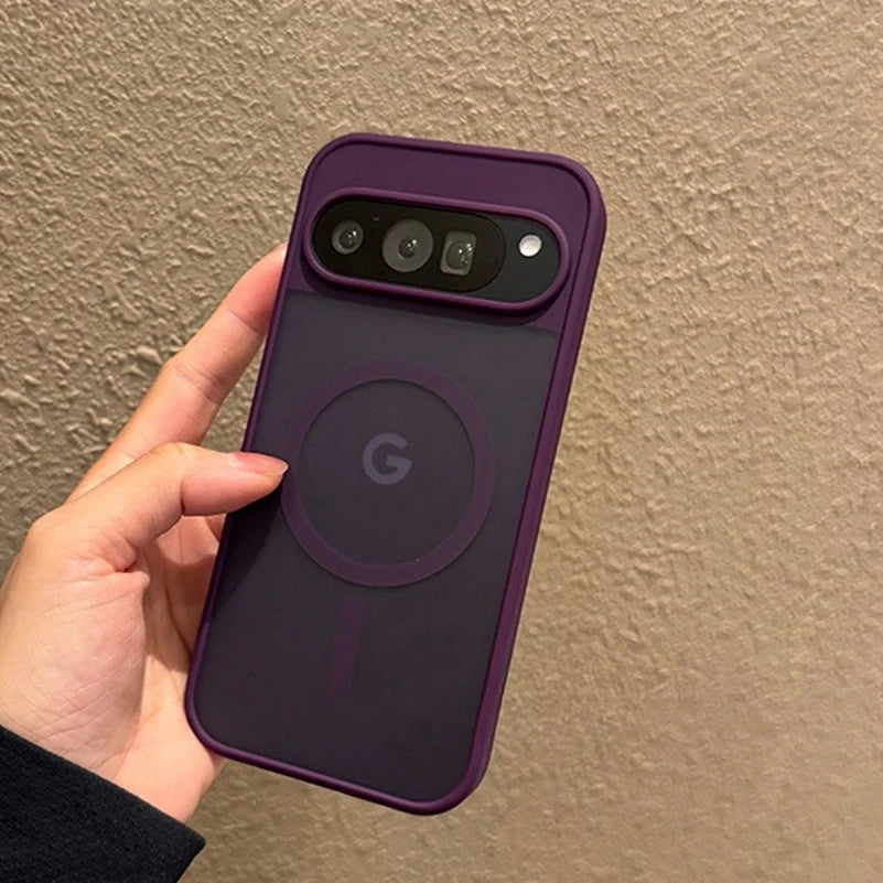 MagSafe Translucent Matte Magnetic Slim Case for Google Pixel