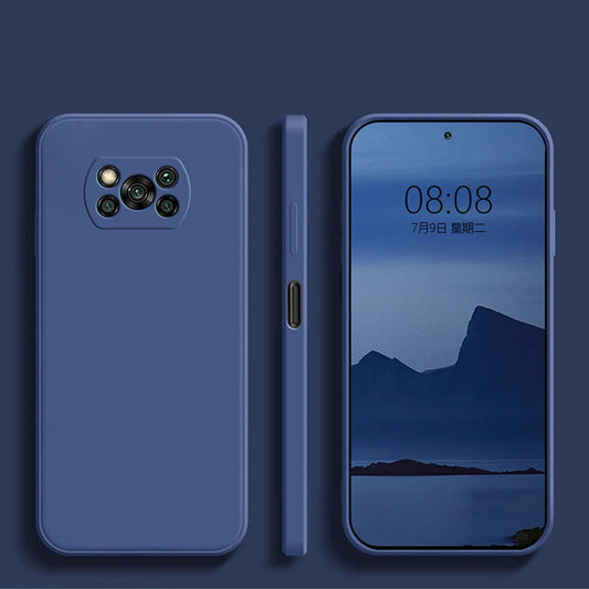 Original Liquid Silicone Phone Case for Xiaomi Poco X3 Pro