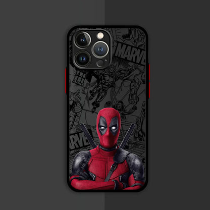Marvel Deadpool Hard PC Luxury Matte Cover Phone Case