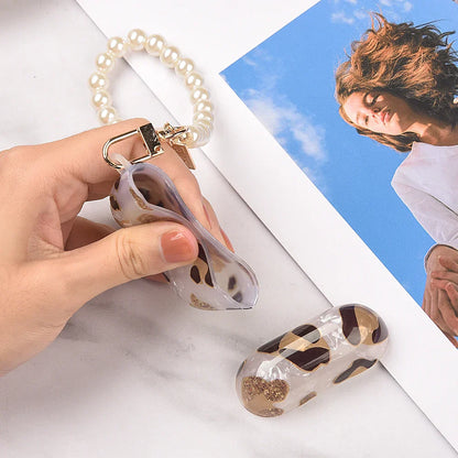 Leopard Girl Airpod Case