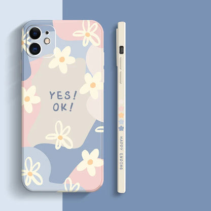 Cartoon Flower Phone Case