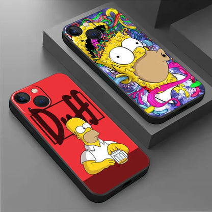 Funny Homer Simpson Phone Case