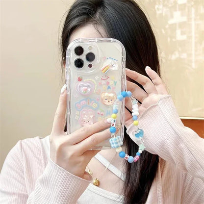 3D Bear Hang Phone Case