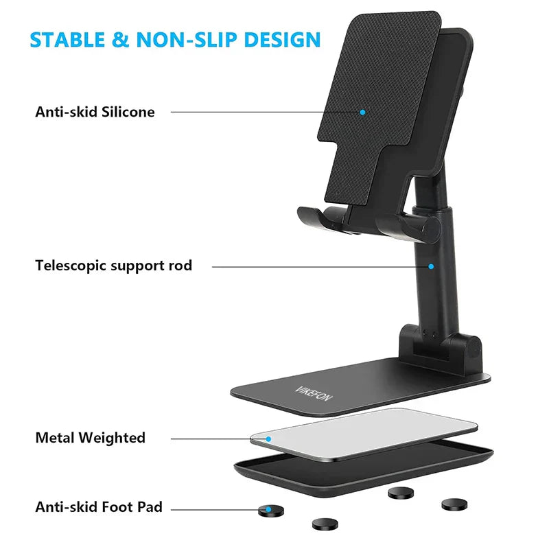 Foldable Mobile Phone Holder Stand Tablet
